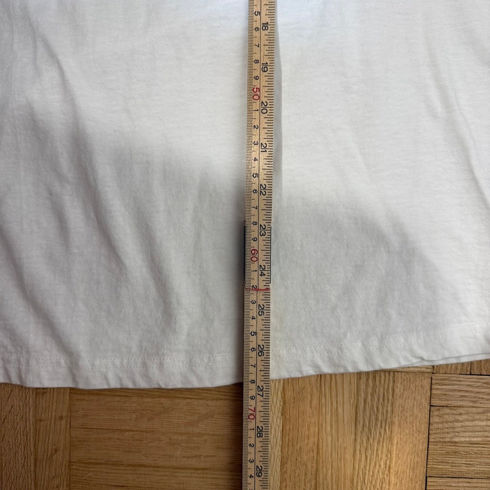 Fruit of the Loom Vancouver Canada Long Sleeve T-Shirt White Large Lofteez Tee - Picture 9 of 9